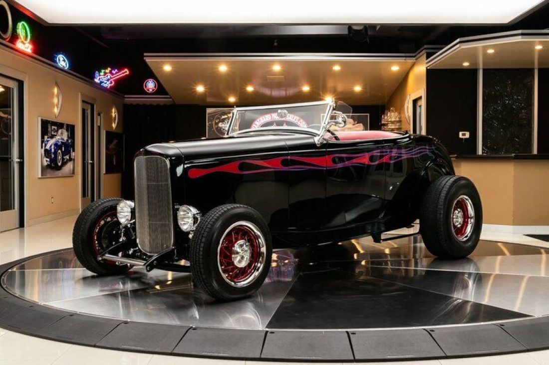 Ford Highboy Roadster Hot Rod! GM 350ci V8, TH350 Automatic, Disc, Documented 1932 Ford Roadster Street Rod