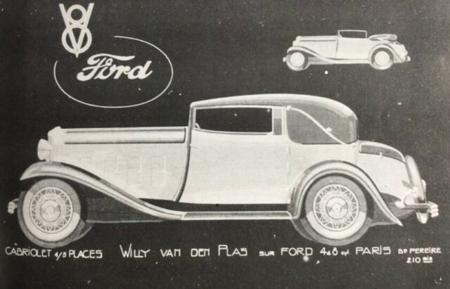 1932 Ford Model 18 V8 VandenPlas Cabriolet - photo 13