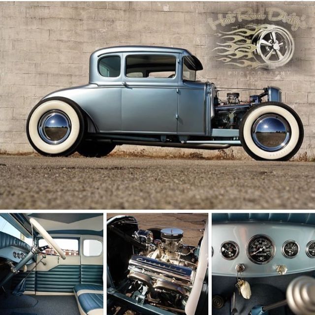 1930 Ford Model A Patina Pro Touring Restomod Hotrod 3100 C10 - photo 2