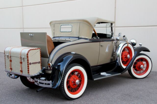 1931 Ford Model A Deluxe Roadster Rumble Seat Oldtimer - photo 2