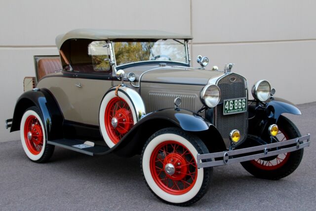 1931 Ford Model A Deluxe Roadster Rumble Seat Oldtimer - photo 3