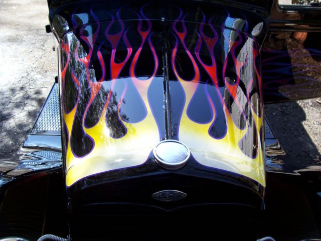 1931 Ford Model A Black w/Flames - photo 11