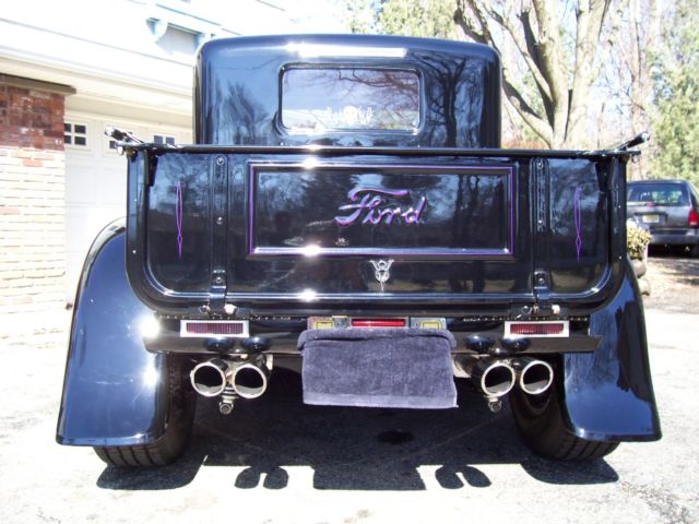 1931 Ford Model A Black w/Flames - photo 7
