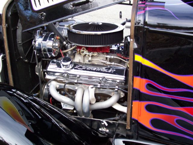 1931 Ford Model A Black w/Flames - photo 9