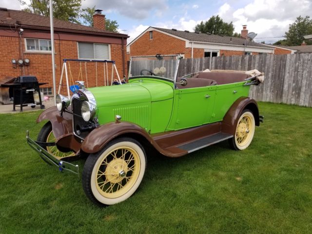 Ford Model A Running Chassis ONLY... 1929 Ford Model A