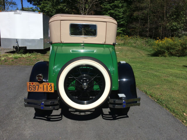 1928 Ford Model A Sport Coupe - photo 4