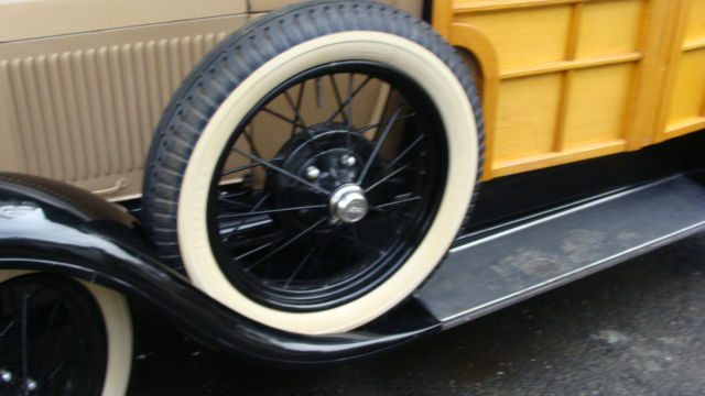 1929 Ford Model A Wood Station Wagon - photo 8