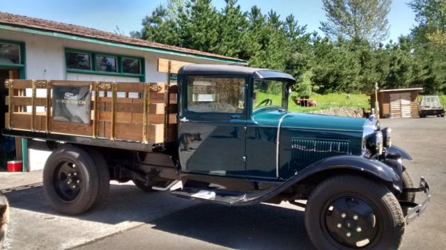 Ford Model AA Stakebed Pickup 1.5 Ton Dually 1930 Ford Other Pickups