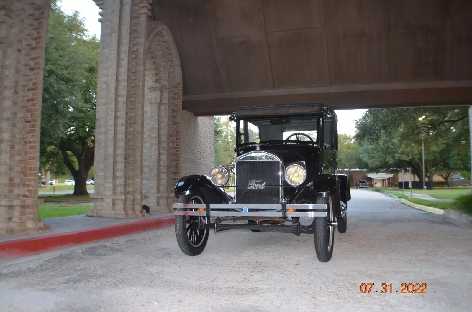 1926 Ford Model T fabric with vinyl front seats - photo 11