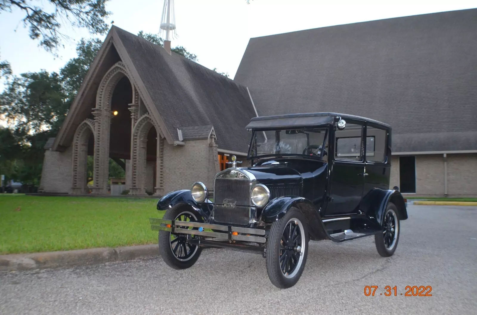 1926 Ford Model T fabric with vinyl front seats - photo 12