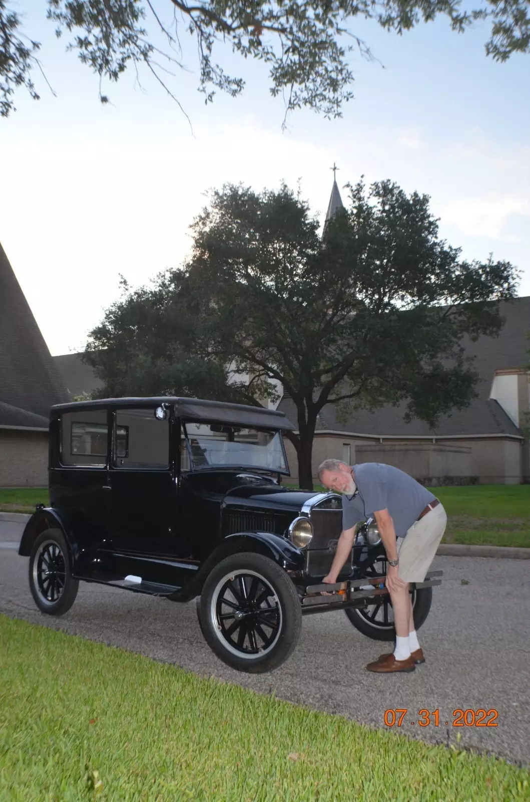 1926 Ford Model T fabric with vinyl front seats - photo 13