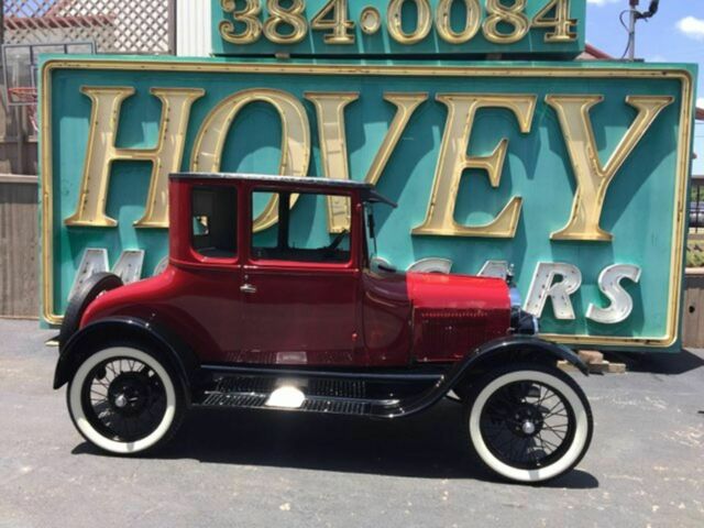 Ford model t fully restored take a look 1926 Ford Model T Coupe