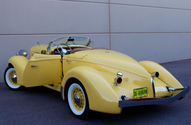 1936 Replica/Kit Makes Auburn Speedster Boattail - photo 12