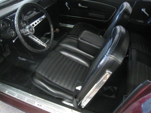 1966 Ford Mustang black bech seats - photo 7