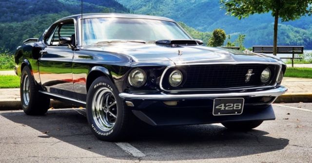 1969 Ford Mustang -MACH 1-FACTORY R CODE COBRA JET 428-DULUXE MARTI - photo 5