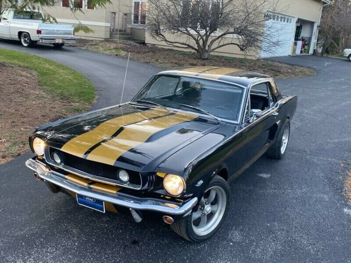 Ford Mustang Black with 52,028 Miles, for sale! 1965 Ford Mustang Hertz 350 Tribute