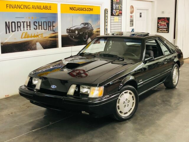 Ford Mustang Black with 73,149 Miles, for sale! 1984 Ford Mustang -SVO-FACTORY TURBO ENGINE-RARE CLASSIC-SEE VIDEO