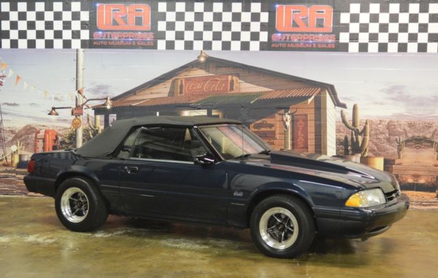 FORD MUSTANG CONVERTIBLE FOX BODY LX 347 STROKER FRAME OFF RESTORED 1987 Ford Mustang LX