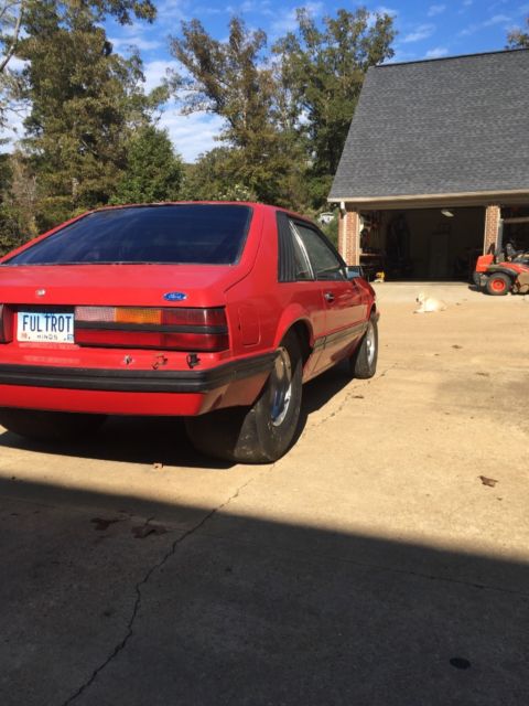ford mustang drag car 1984 Ford Mustang