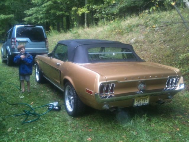 Ford Mustang GT 1968 1968 Ford Mustang Gold Bullion