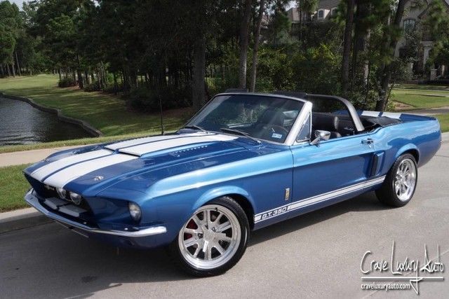 Ford Mustang GT350 convertible V8 cam exhaust Crave Luxury Auto. 1967 Ford Mustang