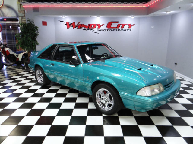 Ford Mustang LX 5.0 GT40 Intake Nitrous Cobra Wing Chrome Ponies & Much More!!! 1992 Ford Mustang 2dr Hatchback LX Sport 5.0L