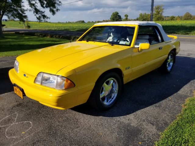 Ford Mustang LX Convertible Feature Car 1993 Ford Mustang