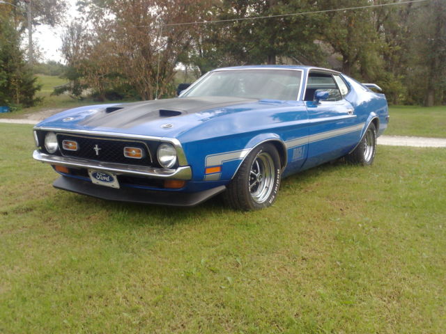 Ford Mustang Mach 1 Clone 351 jasper motor 1972 Ford Mustang
