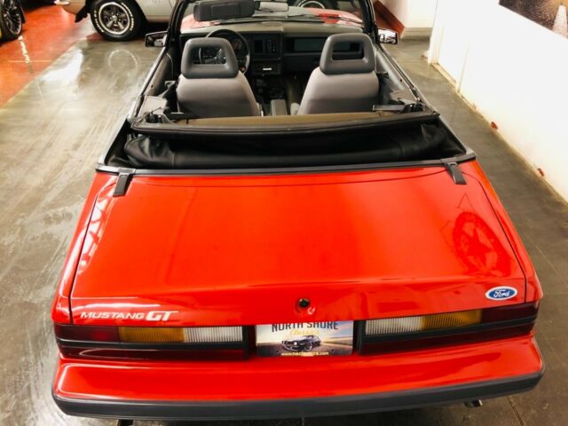 1985 Ford Mustang -CONVERTIBLE GT - 5 SPEED - 43K ORIGINAL MILES - S - photo 13