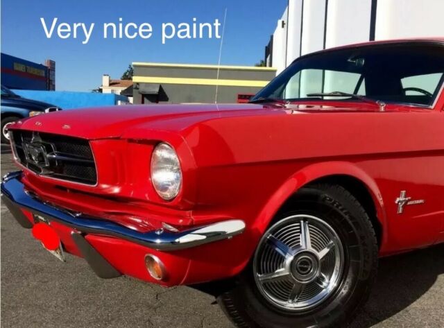 1965 Ford Mustang -CALIFORNIA PONY BLACK PLATE ORIGINAL-AUTOMATIC-NO - photo 2