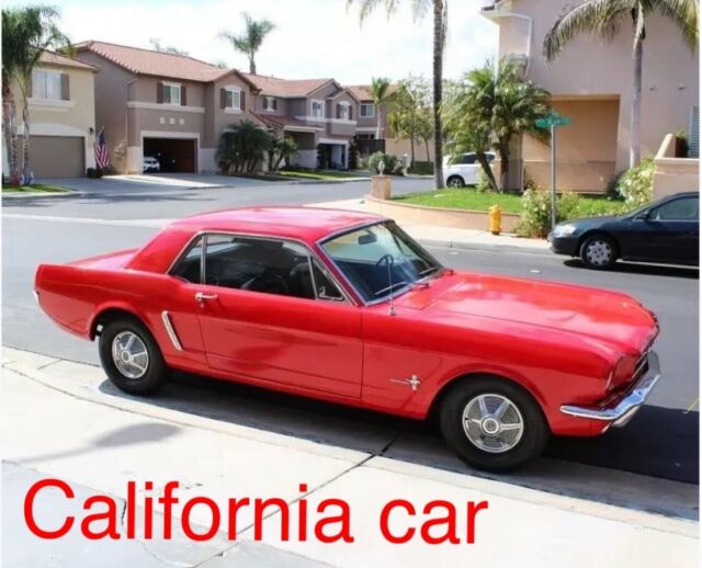 1965 Ford Mustang -CALIFORNIA PONY BLACK PLATE ORIGINAL-AUTOMATIC-NO - photo 4