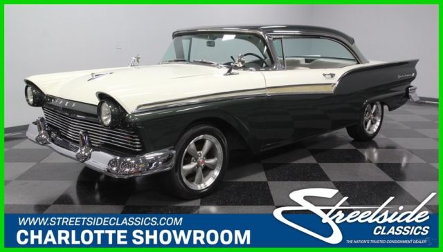 FORD O MATIC AIR CONDITIONING Y BLOCK 2 TONE TORQUE THRUST 1957 500 Used 1957 Ford Fairlane 500