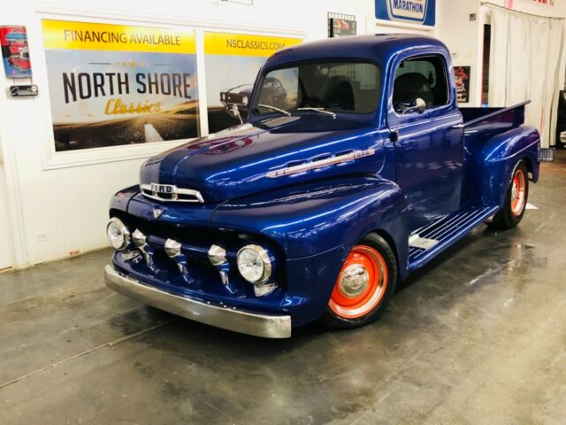 Ford Pickup Blue with 19,764 Miles, for sale! 1951 Ford Other Pickups -F1 MODEL HOTROD PICK UP-