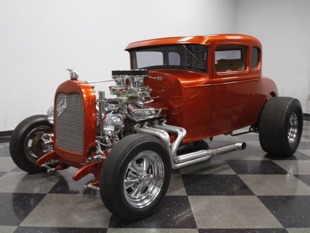 FORD STEEL BODY, FE BIG BLOCK V8, 428 HEADS, AUTO, 4 WHL DISCS, GR8 PAINT/BOD!! 1931 Ford 5 window Coupe