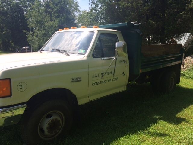 1988 Ford Super Duty Mason Dump