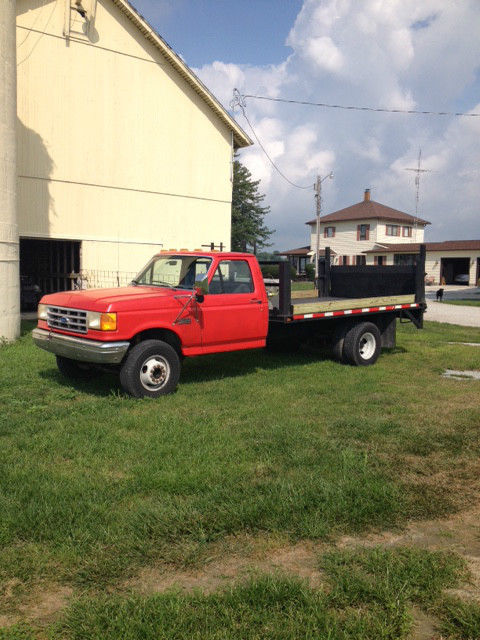 Ford Superduty 7.3 Liter Diesel Flatbed & Lift Gate VIDEO BELOW!!! 1991 Ford F-450