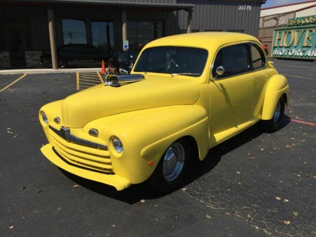1946 Ford Supercharged Coupe hot rob blower v8 - photo 3