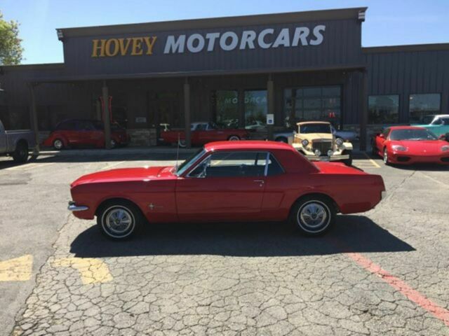 Ford this is a straight 6 , 4 speed , non a/c car take a look 1966 Ford Mustang 6 cly 4 speed