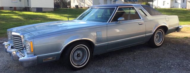 Ford Thunderbird 1978 Diamond Jubilee Edition Blue Luxury Cruiser 351 cid V8 1978 Ford Thunderbird Yes