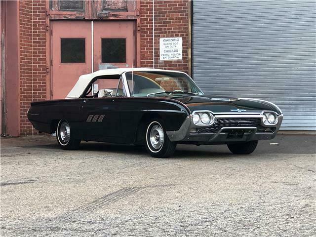Ford Thunderbird green with 126,422 Miles, for sale! 1963 Ford Thunderbird Convertible