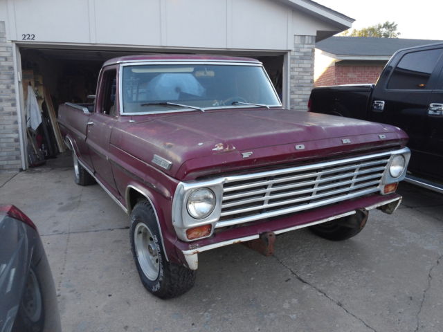 Ford Truck F100 Camper Special solid! 1967 Ford F-100 Ranger