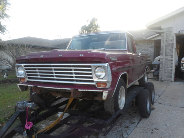 Ford Truck F100 Camper Special solid survivor! 1967 Ford F-100 Ranger