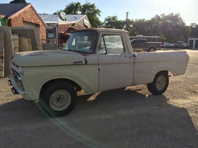 FORD UNIBODY F-100 Short Bed Custom Cab Pickup 1962 Hot Rod gasser SCTA RAT ROD 1962 Ford Other Pickups