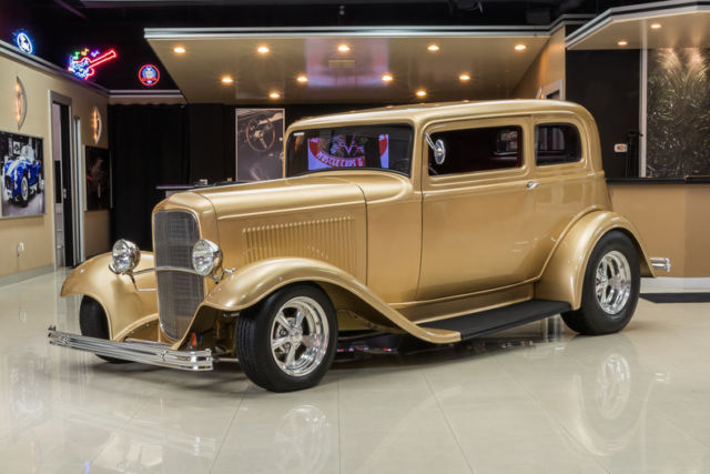 Ford Vicky! GM 350ci V8 Crate Engine, TH350 Automatic, PB, 4-Wheel Disc, A/C 1932 Ford Vicky Street Rod