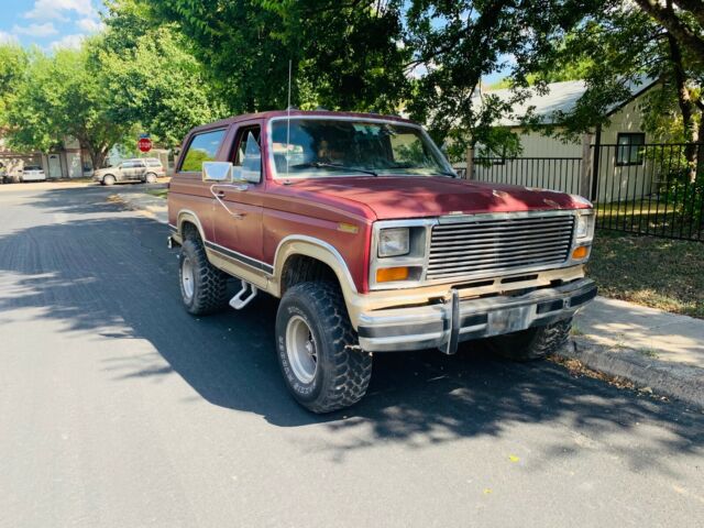 FordBronco 1983 XLT 4x4 1983 Ford Bronco XLT Lariat