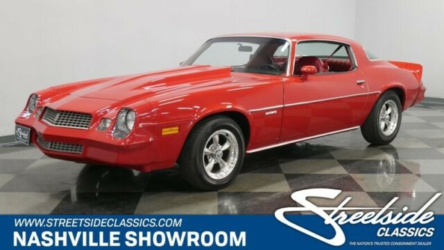 Four speed manual built small block nice red paint 1981 Chevrolet Camaro --