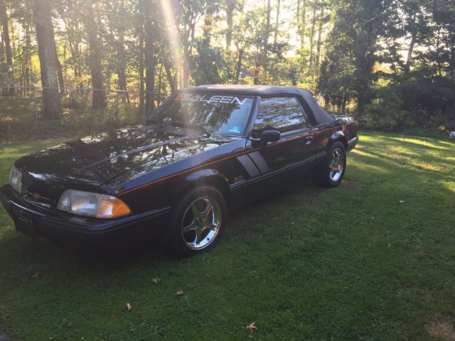 Fox Body Mustang LX 5.0 1989 Ford Mustang LX