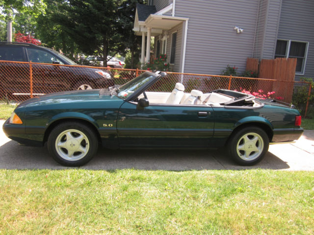 1991 Ford Mustang LX CONVERTIBLE 31K mi 5 speed - photo 8