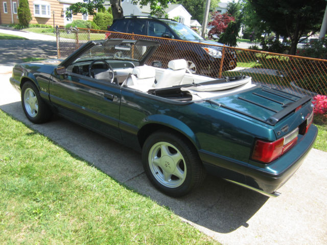 1991 Ford Mustang LX CONVERTIBLE 31K mi 5 speed - photo 9