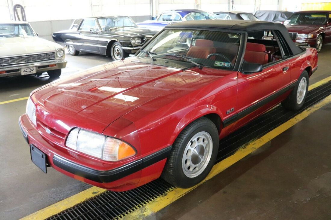 Foxbody LX Convertible 5.0L V8 automatic low miles unmolested 1987 Ford Mustang